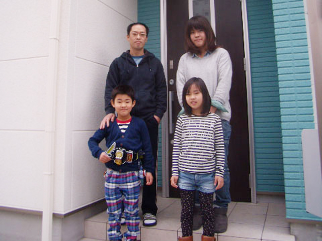 分譲・注文・中古住宅、リフォーム・リノベーションを城戸産業で行った後藤様ご家族