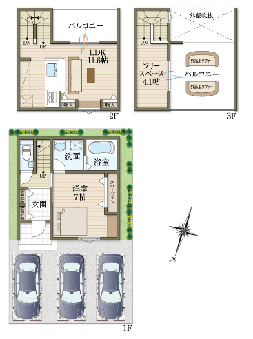 理想を叶える注文住宅の間取り：おひとり様住宅