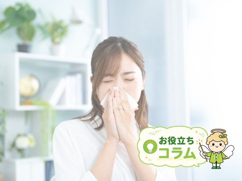 花粉の季節を少しラクに♪おうちでできる7つの対策